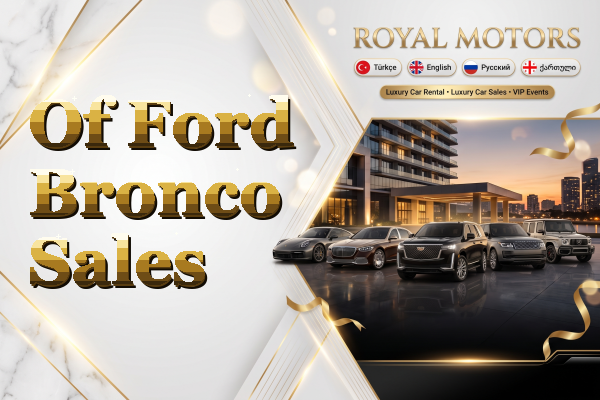 Of Ford Bronco Sales