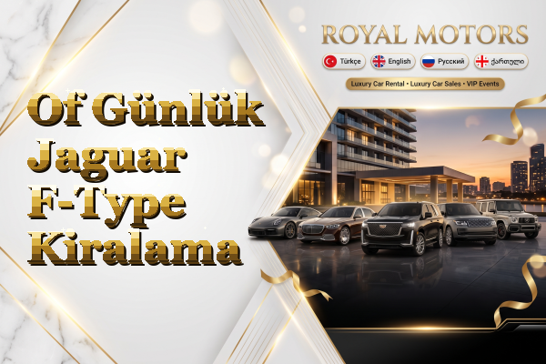 Of Günlük Jaguar F-Type Kiralama