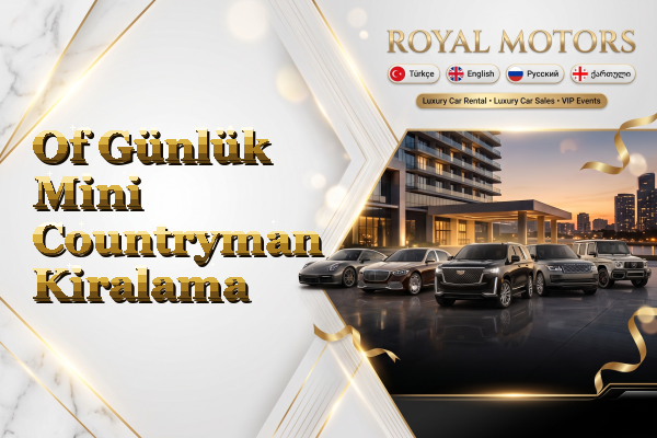 Of Günlük Mini Countryman Kiralama