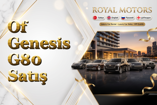 Of Genesis G80 Satış