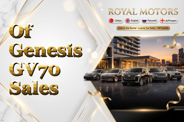 Of Genesis GV70 Sales