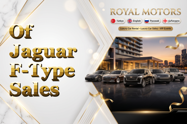 Of Jaguar F-Type Sales