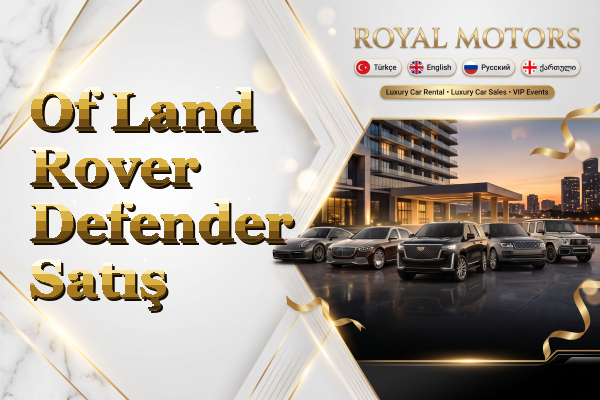 Of Land Rover Defender Satış