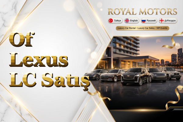 Of Lexus LC Satış
