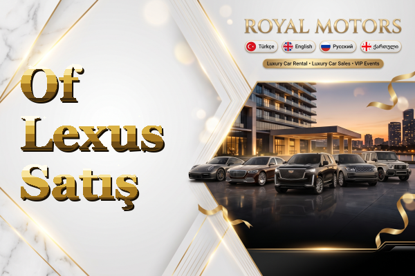 Of Lexus Satış