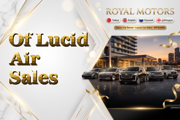 Of Lucid Air Sales