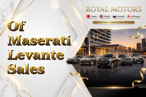 Of Maserati Levante Sales
