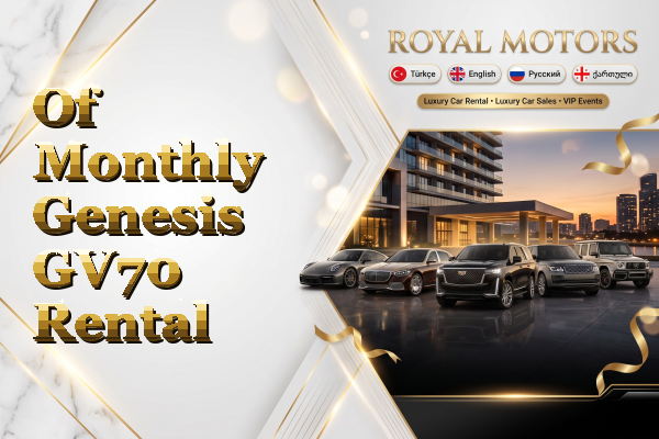 Of Monthly Genesis GV70 Rental