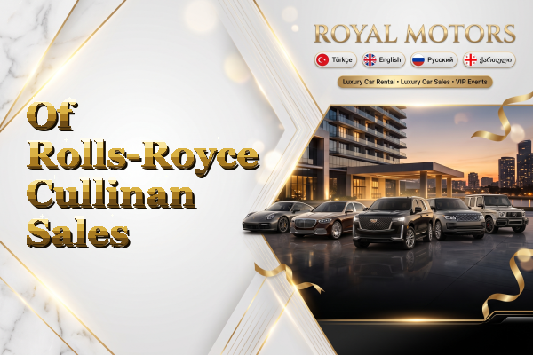 Of Rolls-Royce Cullinan Sales