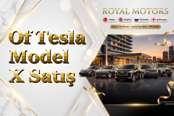 Of Tesla Model X Satış