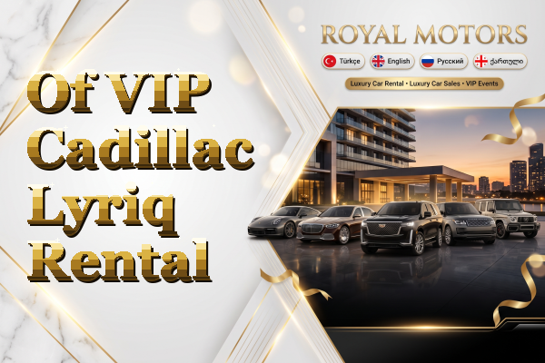 Of VIP Cadillac Lyriq Rental