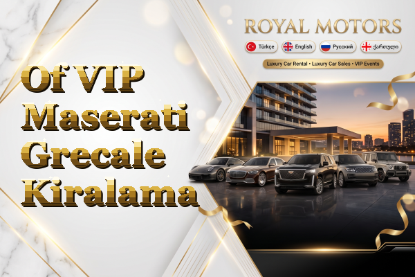 Of VIP Maserati Grecale Kiralama