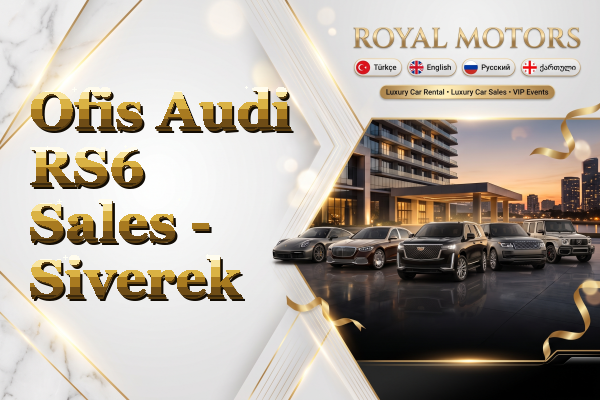 Ofis Audi RS6 Sales - Siverek