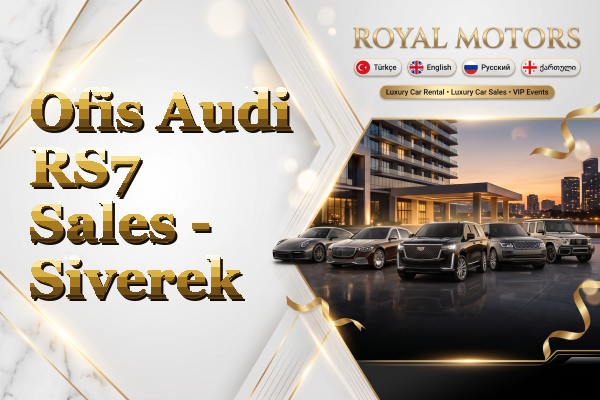 Ofis Audi RS7 Sales - Siverek