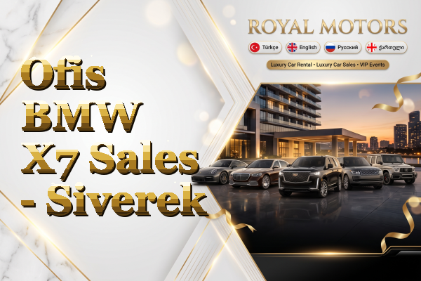 Ofis BMW X7 Sales - Siverek