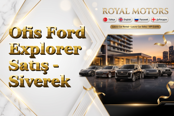 Ofis Ford Explorer Satış - Siverek