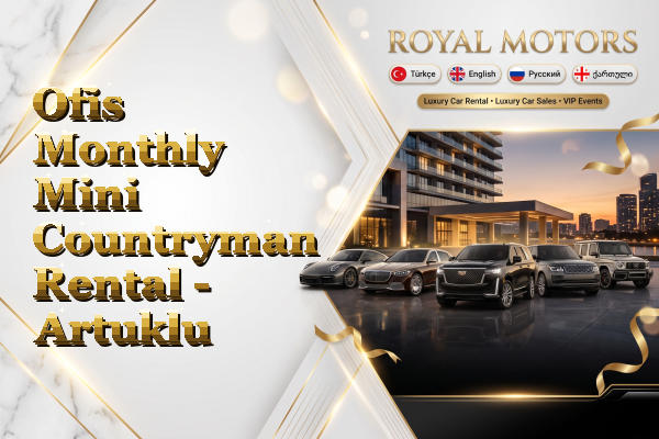 Ofis Monthly Mini Countryman Rental - Artuklu