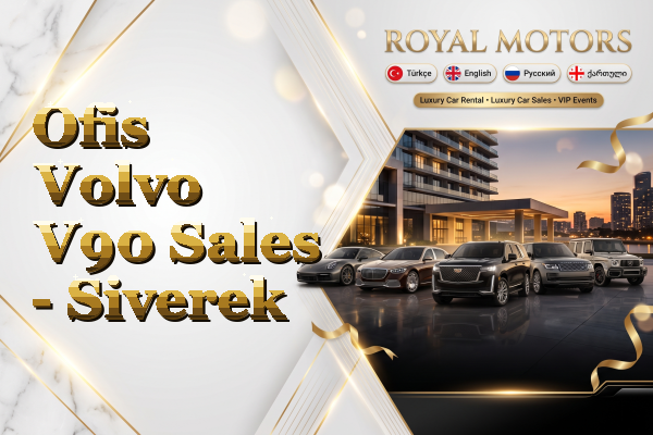 Ofis Volvo V90 Sales - Siverek