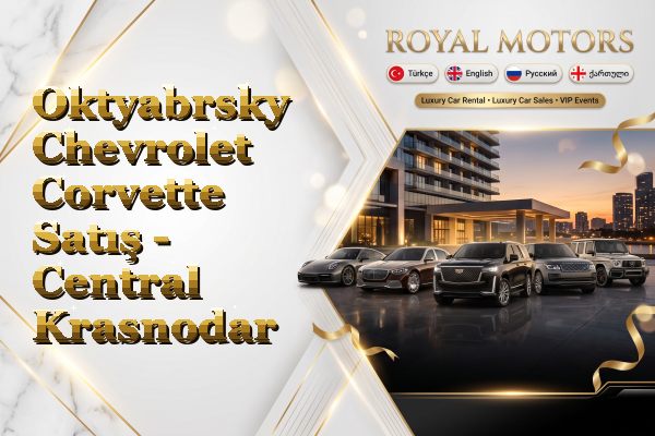 Oktyabrsky Chevrolet Corvette Satış - Central Krasnodar