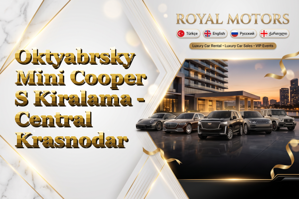 Oktyabrsky Mini Cooper S Kiralama - Central Krasnodar