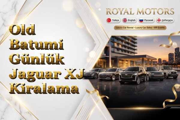 Old Batumi Günlük Jaguar XJ Kiralama
