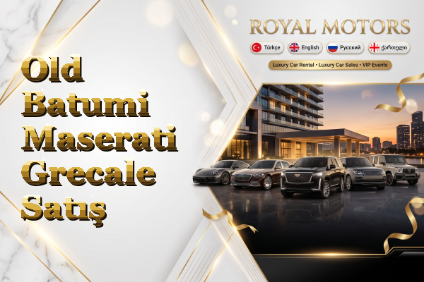 Old Batumi Maserati Grecale Satış