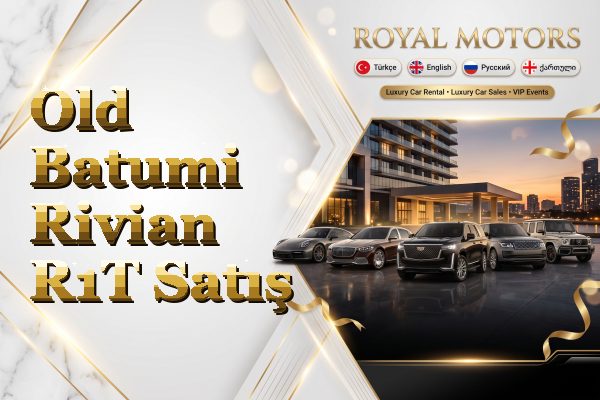 Old Batumi Rivian R1T Satış