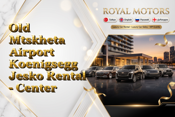Old Mtskheta Airport Koenigsegg Jesko Rental - Center