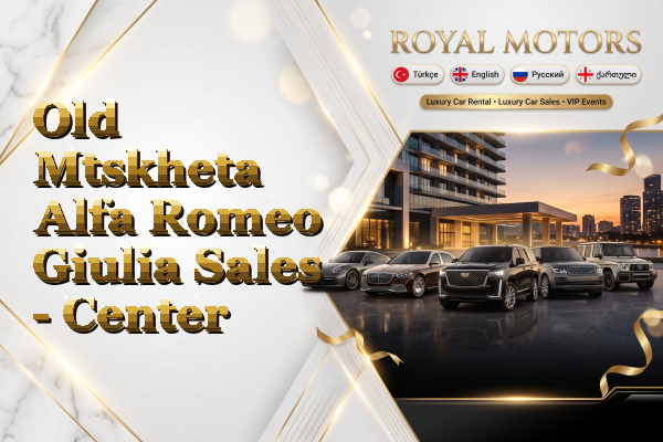 Old Mtskheta Alfa Romeo Giulia Sales - Center