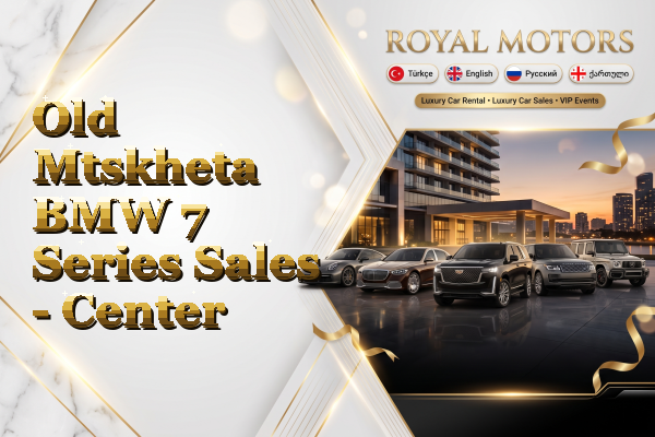 Old Mtskheta BMW 7 Series Sales - Center