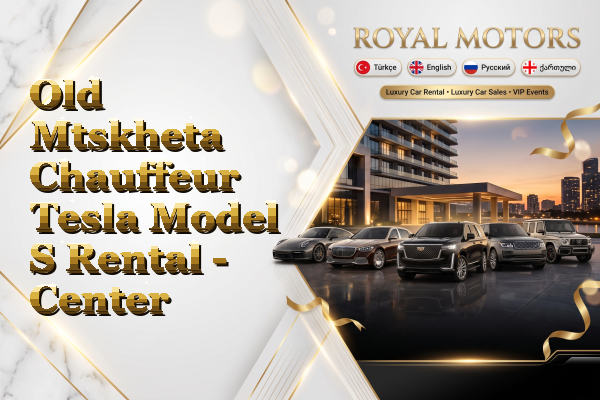 Old Mtskheta Chauffeur Tesla Model S Rental - Center