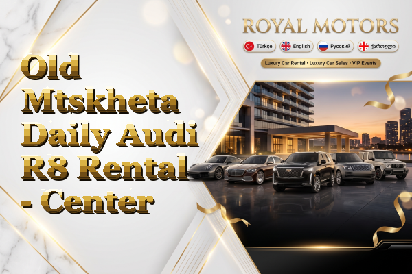 Old Mtskheta Daily Audi R8 Rental - Center