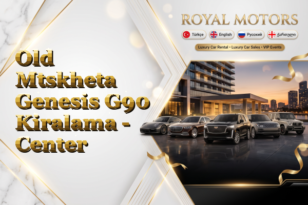 Old Mtskheta Genesis G90 Kiralama - Center
