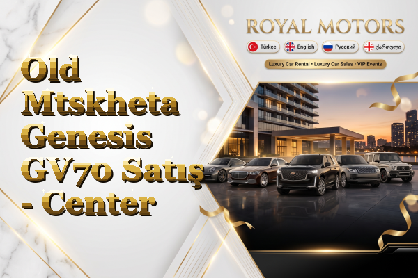 Old Mtskheta Genesis GV70 Satış - Center