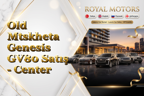 Old Mtskheta Genesis GV80 Satış - Center