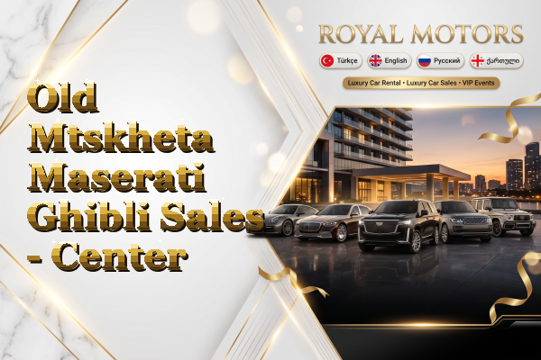 Old Mtskheta Maserati Ghibli Sales - Center