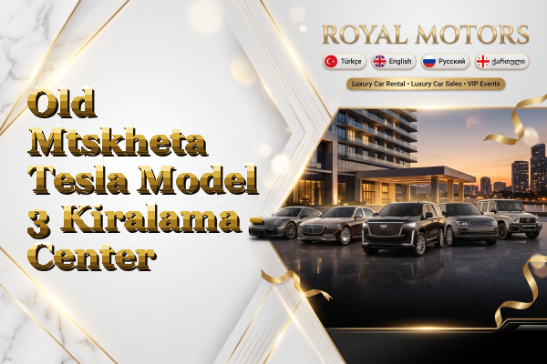 Old Mtskheta Tesla Model 3 Kiralama - Center