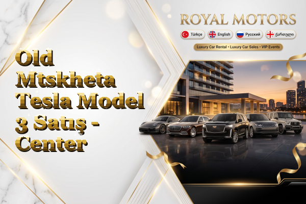 Old Mtskheta Tesla Model 3 Satış - Center