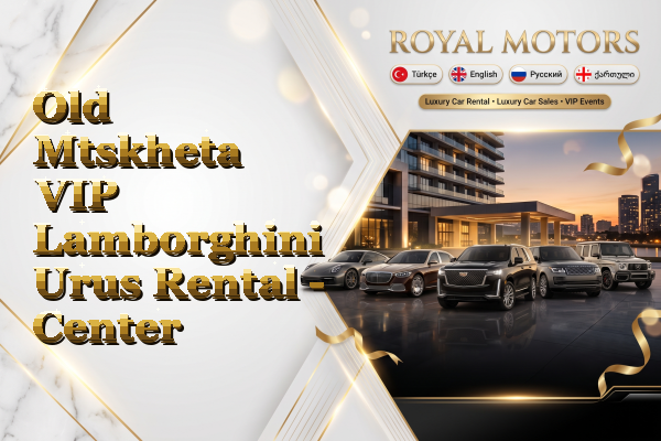 Old Mtskheta VIP Lamborghini Urus Rental - Center