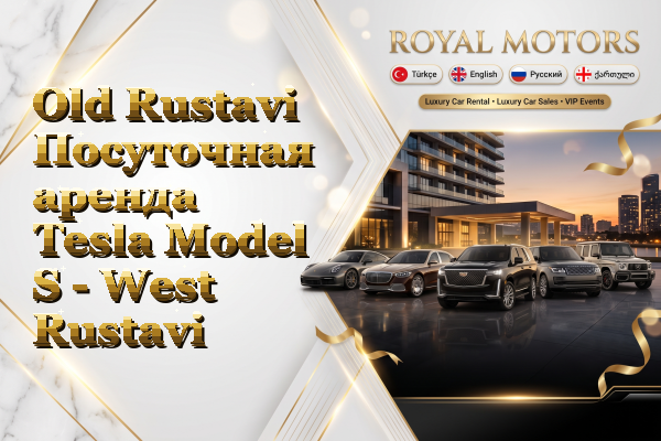 Old Rustavi Посуточная аренда Tesla Model S - West Rustavi