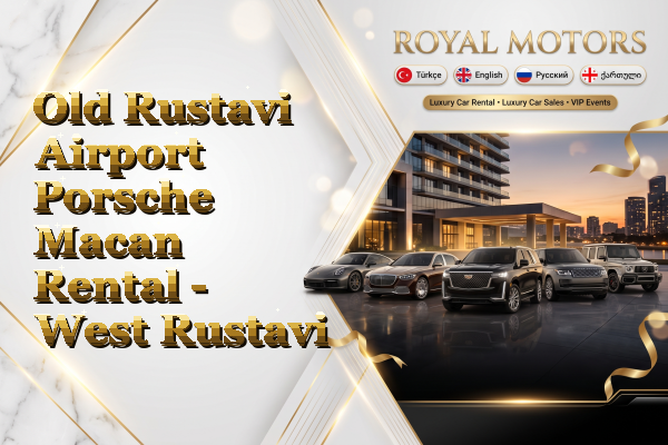 Old Rustavi Airport Porsche Macan Rental - West Rustavi