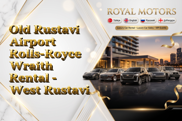 Old Rustavi Airport Rolls-Royce Wraith Rental - West Rustavi