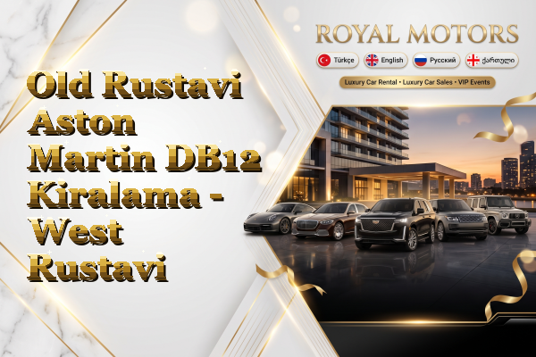 Old Rustavi Aston Martin DB12 Kiralama - West Rustavi