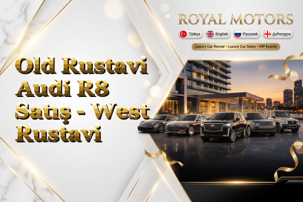 Old Rustavi Audi R8 Satış - West Rustavi