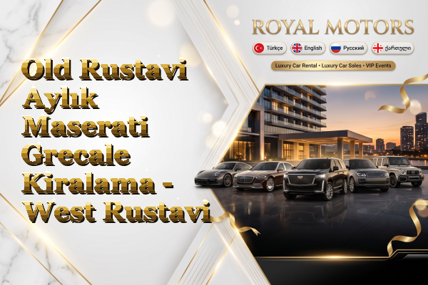 Old Rustavi Aylık Maserati Grecale Kiralama - West Rustavi
