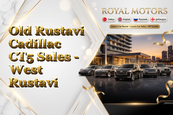 Old Rustavi Cadillac CT5 Sales - West Rustavi