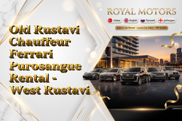 Old Rustavi Chauffeur Ferrari Purosangue Rental - West Rustavi