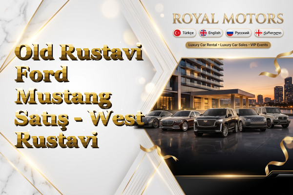 Old Rustavi Ford Mustang Satış - West Rustavi
