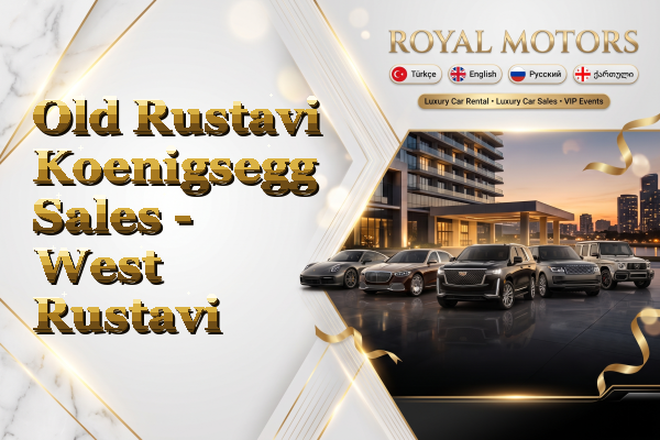 Old Rustavi Koenigsegg Sales - West Rustavi