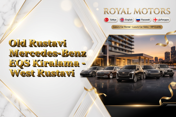 Old Rustavi Mercedes-Benz EQS Kiralama - West Rustavi